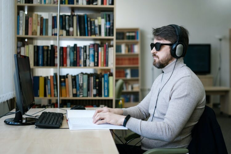 Accessibility for employees with hearing and vision loss